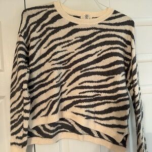 Lola Neutral Striped Knitwear